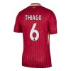 Virallinen Fanipaita Liverpool Thiago 6 Kotipelipaita 2024-25 - Miesten